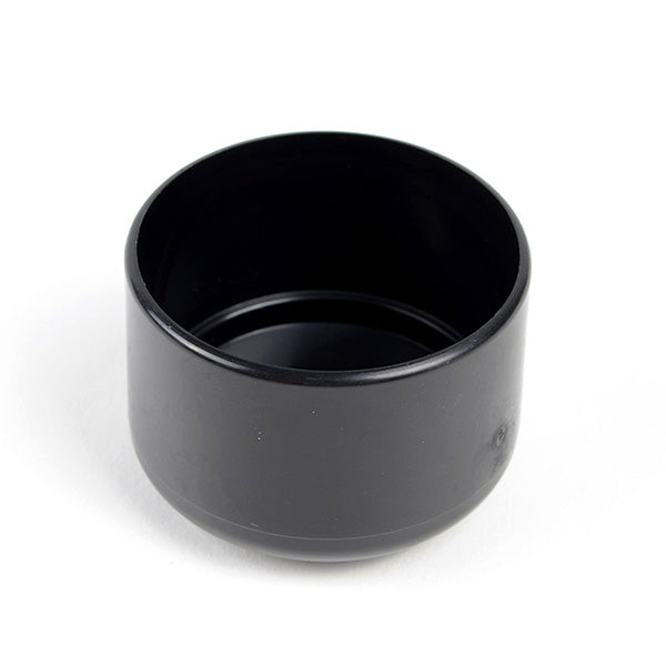 Round Plastic End Cap Black,Caps Tube Pipe