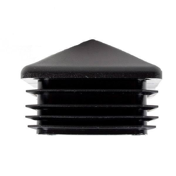 Pyramid Plastic Black Blanking End Cap Caps Tube Pipe Inserts Plug Bung