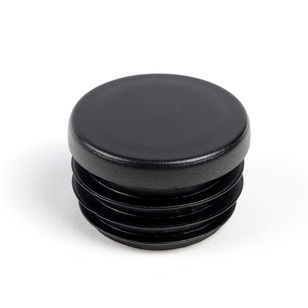 Round Plastic insert Black Blanking End Caps Tube Pipe Plug