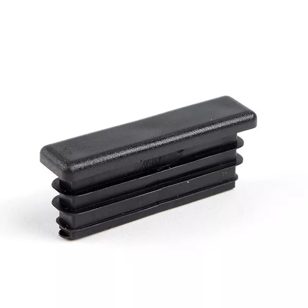 Rectangle Plastic Black Blanking End Cap Caps Tube Pipe Inserts Plug Bung Steel